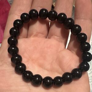 Genuine Onyx Beaded Bracelet